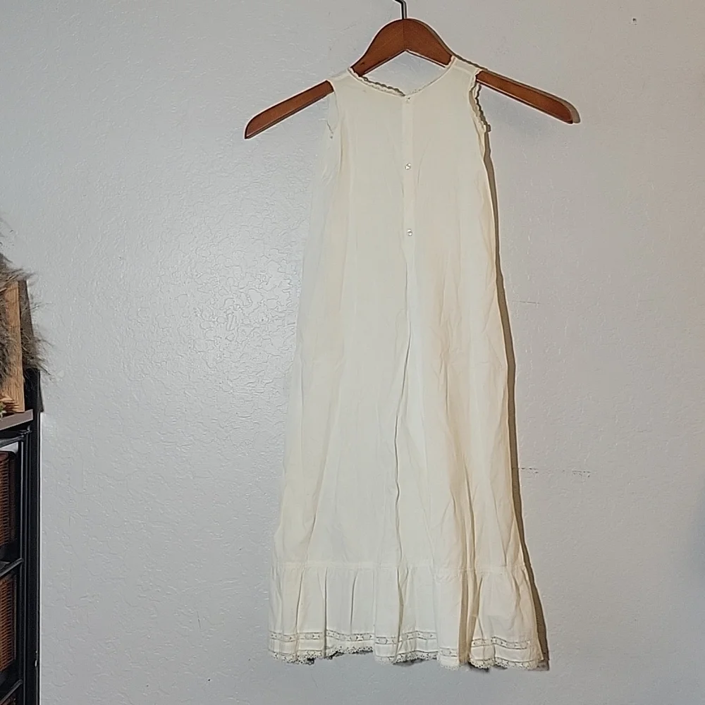 VINTAGE Childs Nightgown Slip Dress